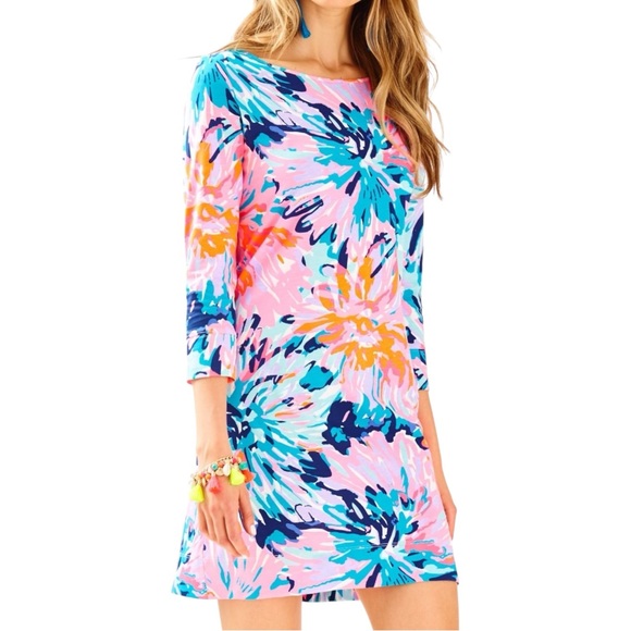 Lilly Pulitzer Marlowe Dress in Multi Off Tropic Sz M - Picture 3 of 11